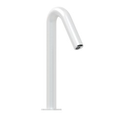 ONE Grifo electrónico con caño de 35° para lavabo, estilo limpio