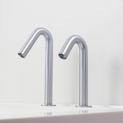 ONE Electronic Faucet 35° spout for washbasin, sleek style