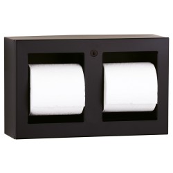 Doble portarrollos de pared de papel higiénico antivandálico - SUPRATECH