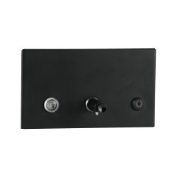 Recessed wall mounted soap dispenser in stainless steel - SUPRATECH