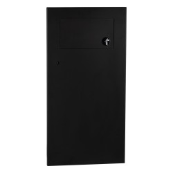 Poubelle murale encastrable inox 12L avec trappe frontale - SUPRATECH