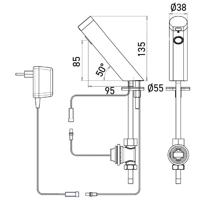Robinet automatique TOUCH FREE