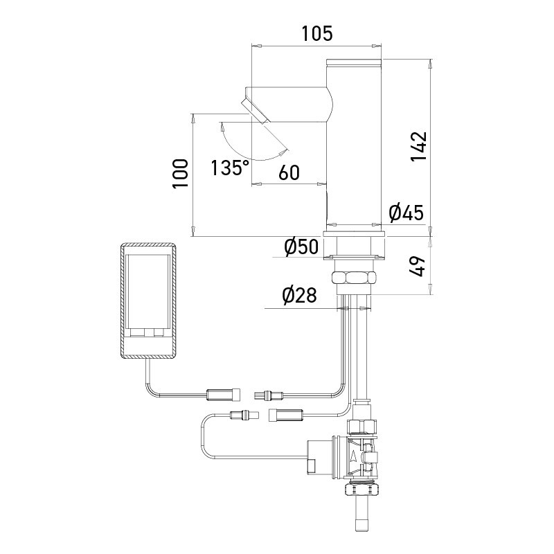 SMART automatic infrared faucet