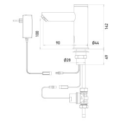 Robinet infrarouge automatique SMART Robinet infrarouge automatique SMART