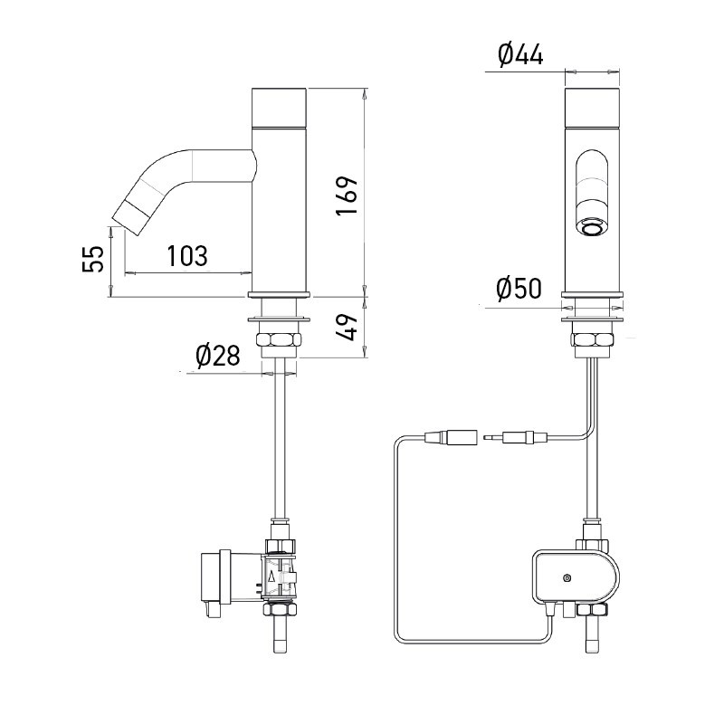 EXTREME DS automatic design faucet