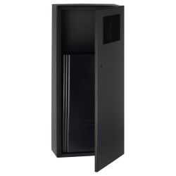 Papelera 45 L, puerta abierta para vaciado fácil