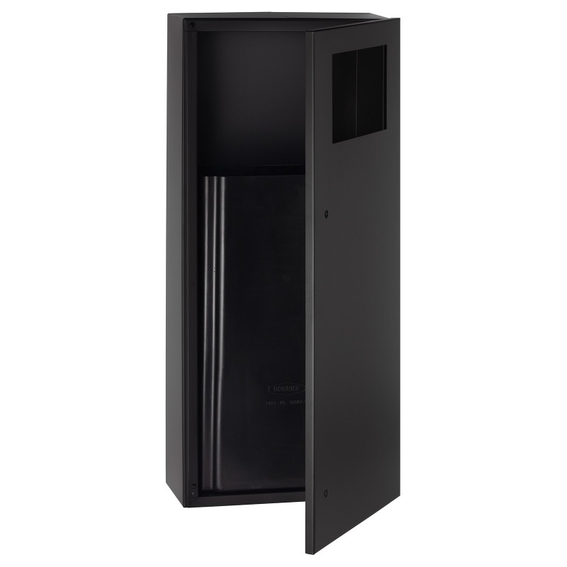 Poubelle 45L, porte ouverte pour vidage facile