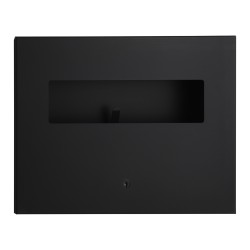 Distributeur inox de couvre-sièges inox noir mat