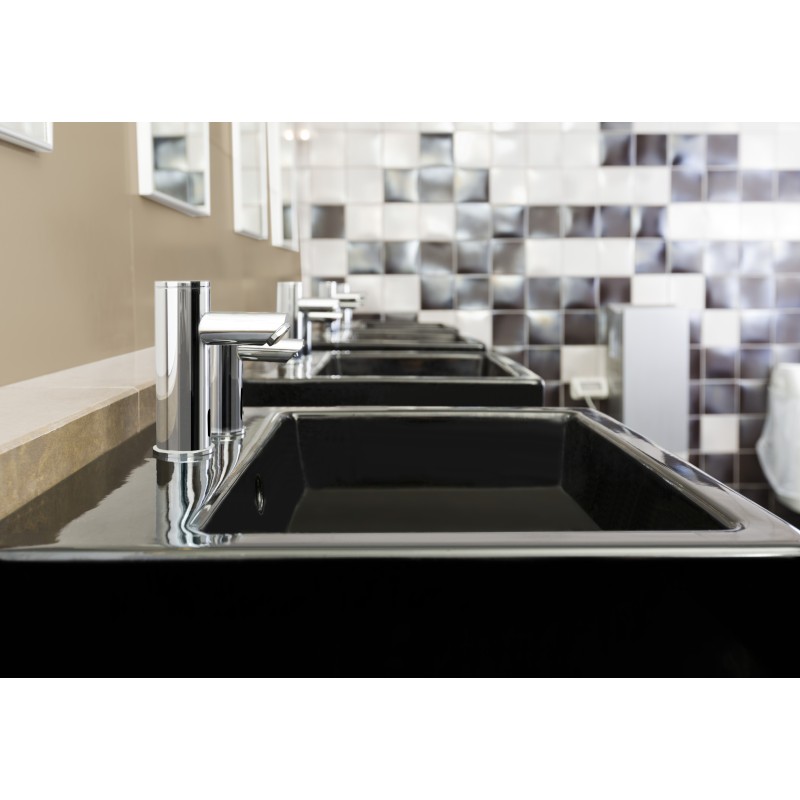 Robinet lavabo sans contact SMART avec distributeur savon assorti design moderne