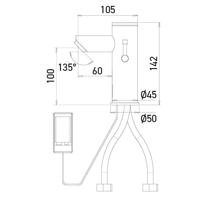SMART automatic infrared mixer