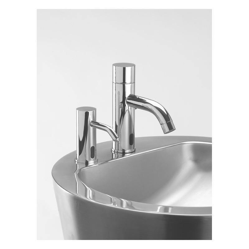 Grifos electrónicos de agua y jabón modernos y combinados EXTREME