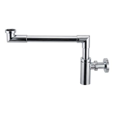 Siphon de lavabo gain de place PMR