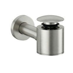 Siphon lavabo ultra plat chromé compact