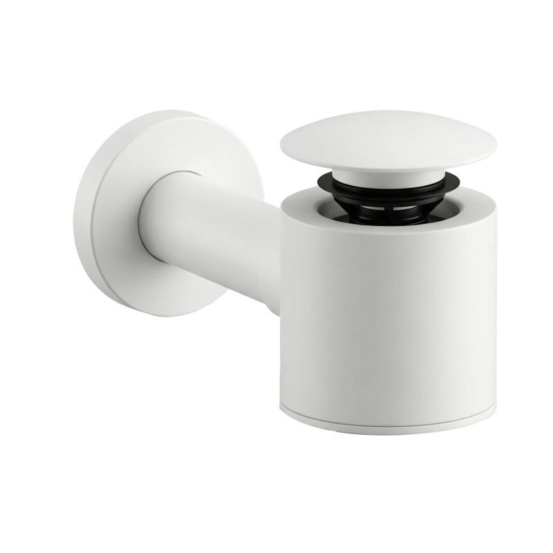 DESIGN ink waste trap polished chrome finish - SUPRATECH