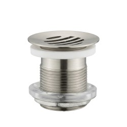 Bonde à grille hygiénique pour vasques et lavabo – écoulement libre