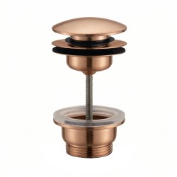 Washbasin brushed stainless steel waste - SUPRATECH