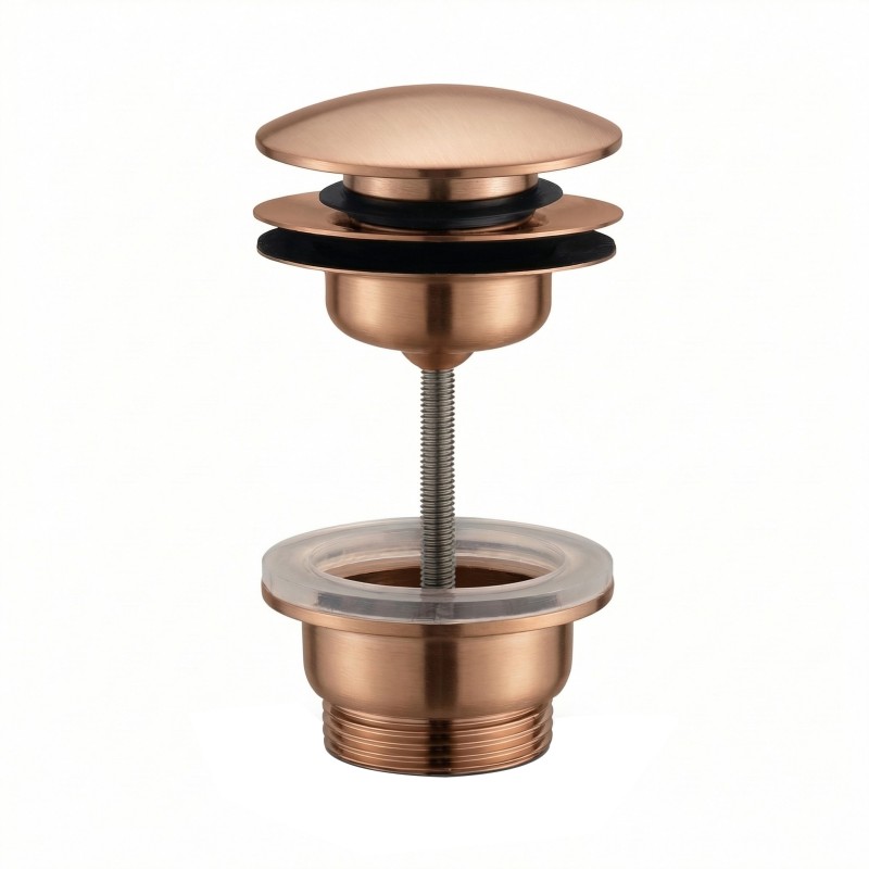 Washbasin brushed stainless steel waste - SUPRATECH