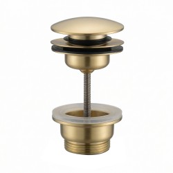 Washbasin brushed stainless steel waste - SUPRATECH