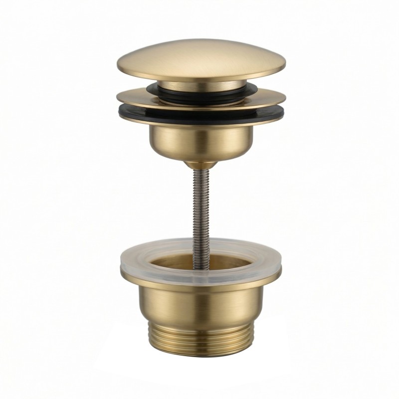 Washbasin brushed stainless steel waste - SUPRATECH