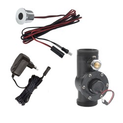 Kit robinet de chasse directe WC automatique par détection de présence