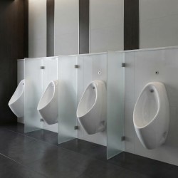 Electronic wall mounted detection urinal Electronic wall mounted detection urinal