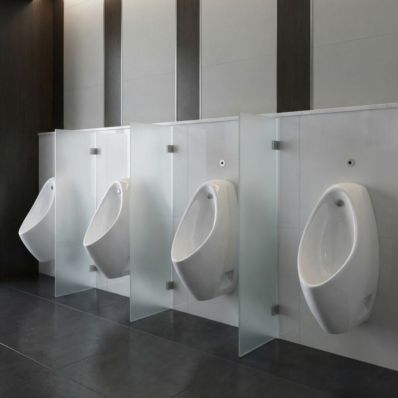 Detección electrónica de urinarios a través de la pared Detección electrónica de urinarios a través de la pared