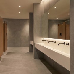 Grifo mezclador de diseño negro mate EXTREME WS para espacios sanitarios públicos de alta gama Grifo mezclador de diseño negro mate EXTREME WS para espacios sanitarios públicos de alta gama