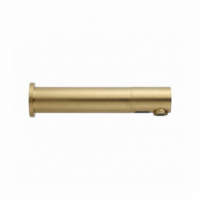 RONDEO wall-mounted sensor faucet, matte gold PVD finish, length 220 mm RONDEO wall-mounted sensor faucet, matte gold PVD finish, length 220 mm