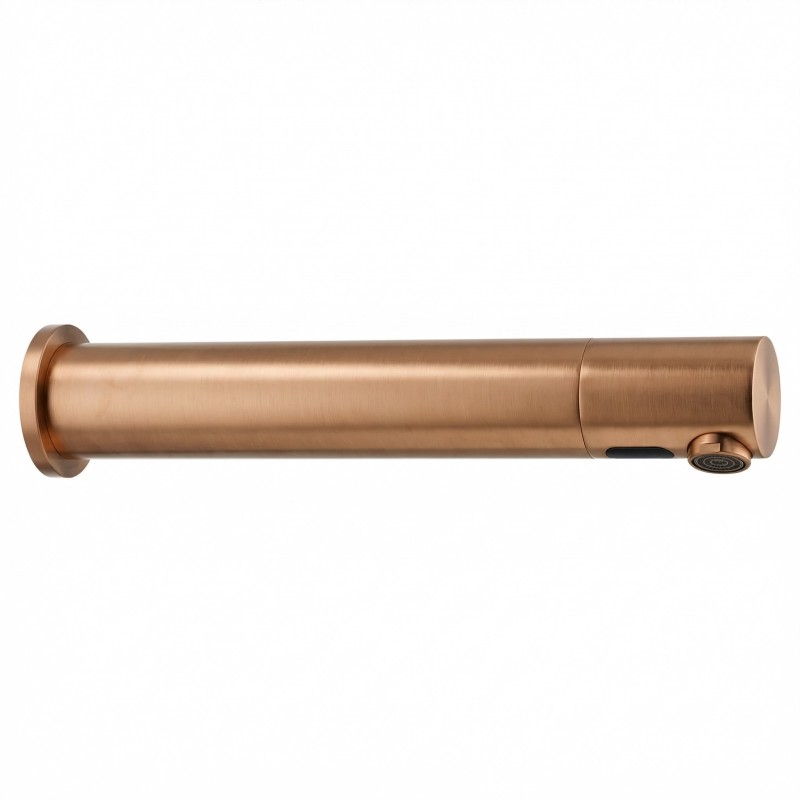 RONDEO wall-mounted infrared automatic tap, copper finish, 295 mm long spout RONDEO wall-mounted infrared automatic tap, copper finish, 295 mm long spout
