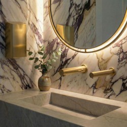 RONDEO premium electronic mixer with matte gold PVD finish RONDEO premium electronic mixer with matte gold PVD finish