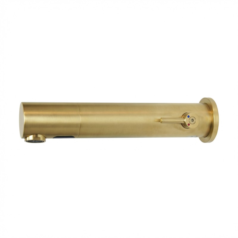 RONDEO Electronic Mixer with Cell Long Version Matte Gold PVD Finish