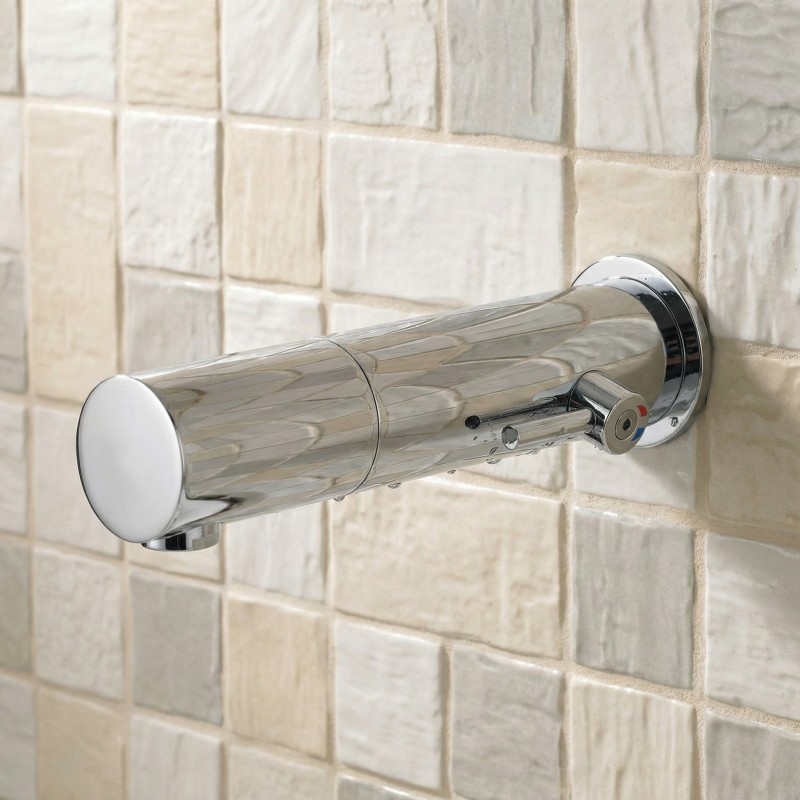 RONDEO wall-mounted electronic mixer tap with sleek design RONDEO wall-mounted electronic mixer tap with sleek design