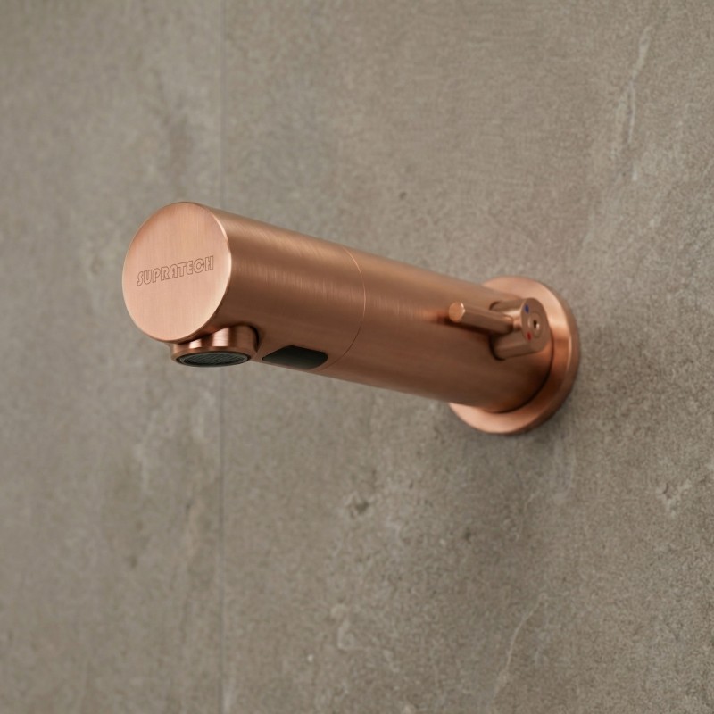 RONDEO Wall-mounted Sensor Mixer PVD Copper Finish RONDEO Wall-mounted Sensor Mixer PVD Copper Finish