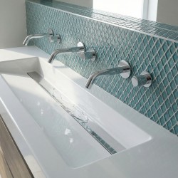 Automatic wall-mounted design mixer tap EXTREME WS for washbasin area