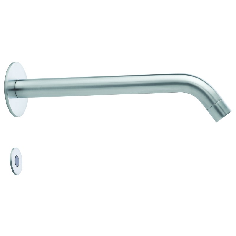 EXTREME WM automatic wall-mounted tap with long spout