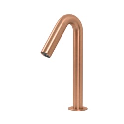 ONE Grifo electrónico con caño de 35° para lavabo, estilo limpio