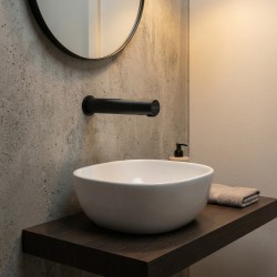 AKWATIC all-in-one touchless tap in matte black, 1/2" connection AKWATIC all-in-one touchless tap in matte black, 1/2" connection