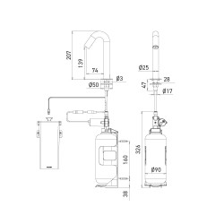 ONE design automatic soap dispenser ONE design automatic soap dispenser
