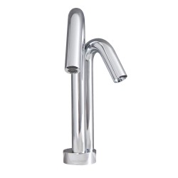 Automatic one-in-one hand wash faucet with water and soap dispenser for hand hygiene