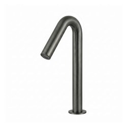 ONE washbasin tap PVD Gun metal finish contactless with minimalist design ONE washbasin tap PVD Gun metal finish contactless with minimalist design