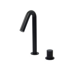 Electronic ONE faucet with mixing button