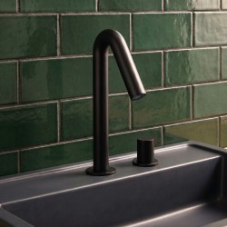 Mezclador de lavabo ONE negro mate con detección y diseño minimalista y refinado Mezclador de lavabo ONE negro mate con detección y diseño minimalista y refinado