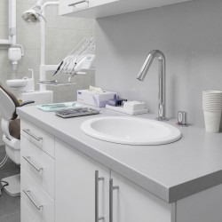 Touchless ONE mixer tap with high spout for medical cabinet Touchless ONE mixer tap with high spout for medical cabinet