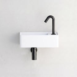 Grifo automático ONE negro mate para pequeño lavamanos Grifo automático ONE negro mate para pequeño lavamanos