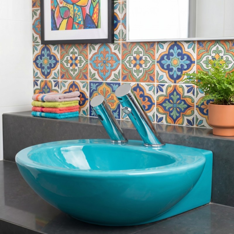 AKWA Electronic Faucet and Soap Dispenser, Combined for Optimal Hygiene and Minimalist Aesthetics