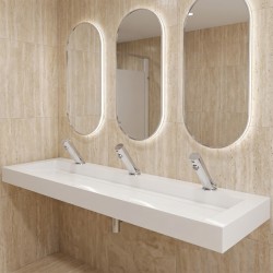 Mitigeur électronique AKWA pour lavabo sanitaires collectifs Mitigeur électronique AKWA pour lavabo sanitaires collectifs