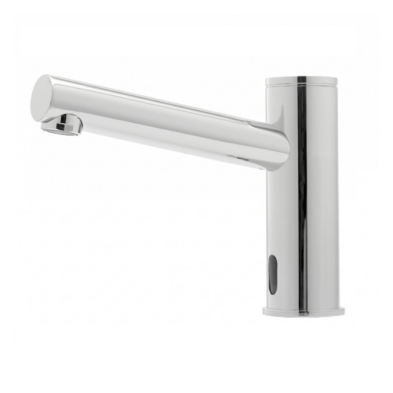ELITE automatic faucet with long spout, for cold or pre-mixed water