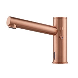 Infrared sensor mixer tap ELITE with long spout, copper PVD finish