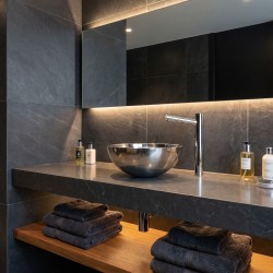 Automatic faucet with extended spout ELITE for vessel sink