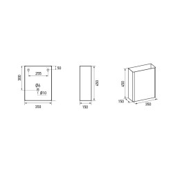 Stainless steel bin dimensions AS-351
